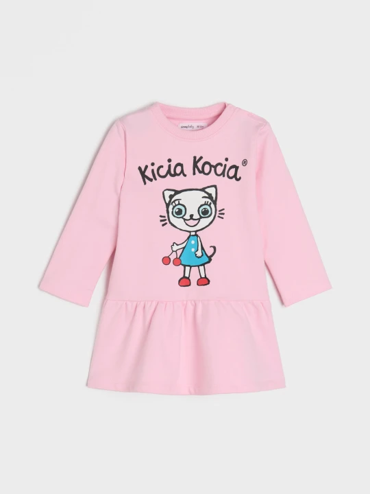 Zdjęcie produktu Sinsay - Sukienka Kicia Kocia - różowy