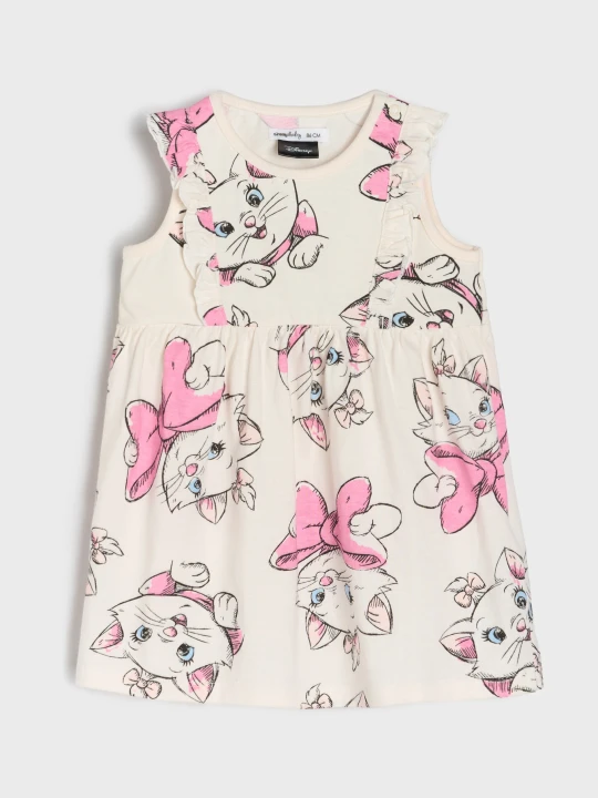 Zdjęcie produktu Sinsay - Sukienka The Aristocats - kremowy