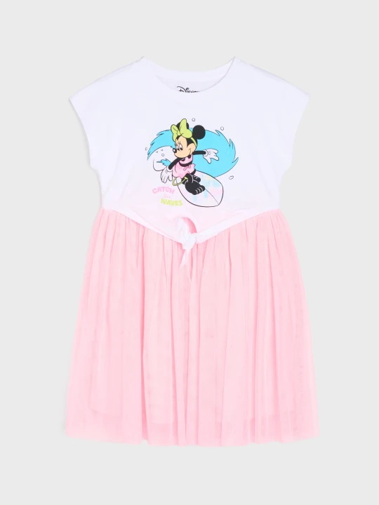 Zdjęcie produktu Sinsay - Sukienka z tiulowym dołem Minnie Mouse - wielobarwny