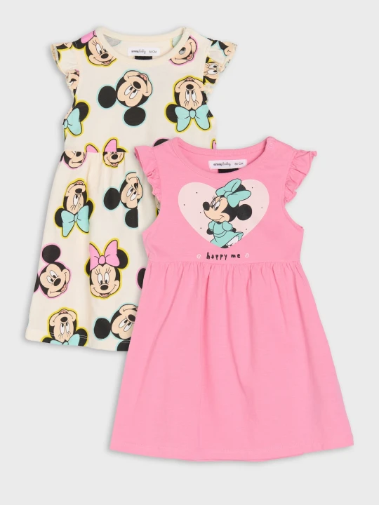 Zdjęcie produktu Sinsay - Sukienki 2 pack Minnie Mouse - begonia