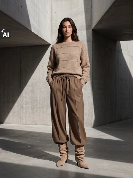 Zdjęcie produktu Sinsay - Sweter oversize w paski - wielobarwny