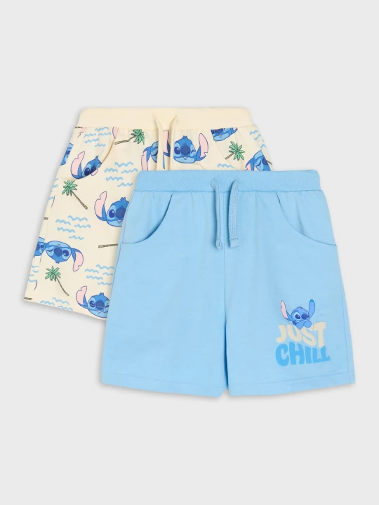 Zdjęcie produktu Sinsay - Szorty 2 pack Stitch - wielobarwny