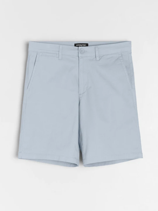 Zdjęcie produktu Sinsay - Szorty chino - błękitny