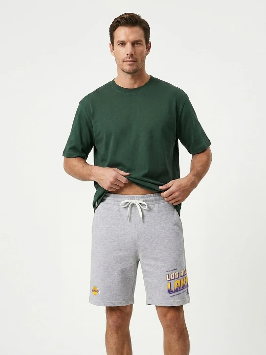 Zdjęcie produktu Sinsay - Szorty dresowe Los Angeles Lakers NBA - szary