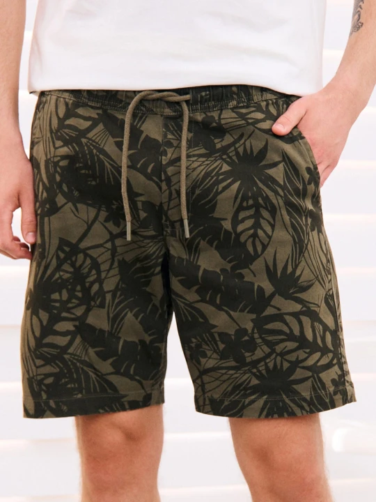 Zdjęcie produktu Sinsay - Szorty jogger - zielony