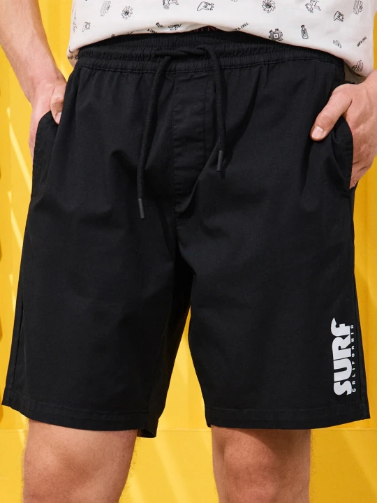 Zdjęcie produktu Sinsay - Szorty o kroju jogger - czarny