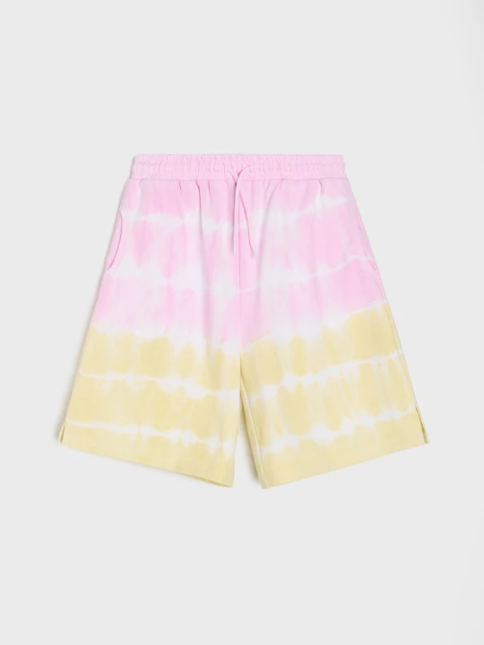 Zdjęcie produktu Sinsay - Szorty tie dye - wielobarwny