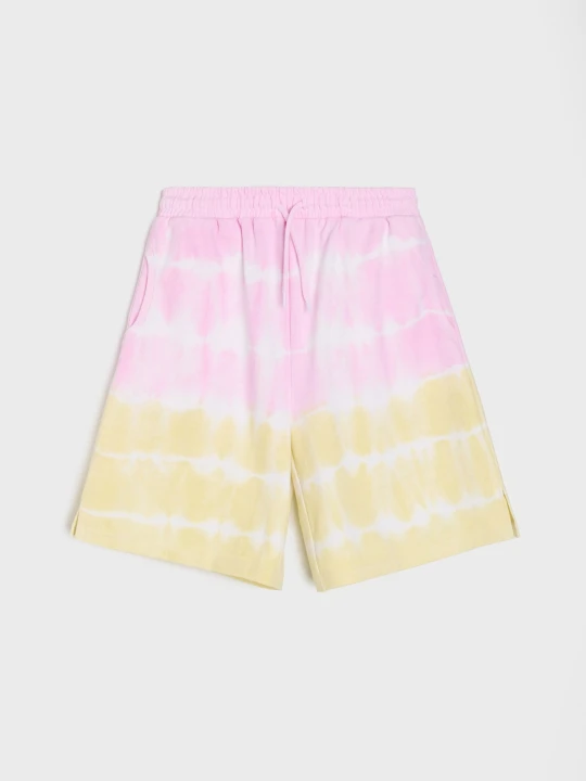 Zdjęcie produktu Sinsay - Szorty tie dye - wielobarwny