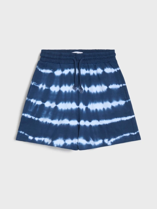 Zdjęcie produktu Sinsay - Szorty z efektem tie dye - wielobarwny