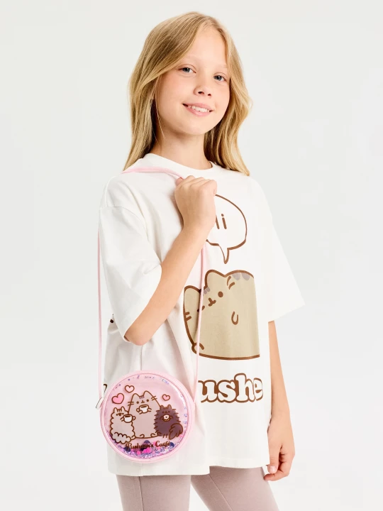 Zdjęcie produktu Sinsay - Torba z brokatem Pusheen the Cat - różowy