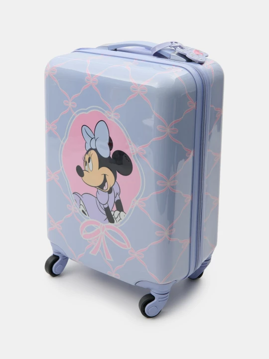 Zdjęcie produktu Sinsay - Walizka kabinowa Minnie Mouse - fioletowy