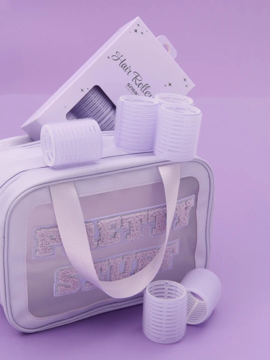 Zdjęcie produktu Sinsay - Wałki do włosów 8 pack - fioletowy