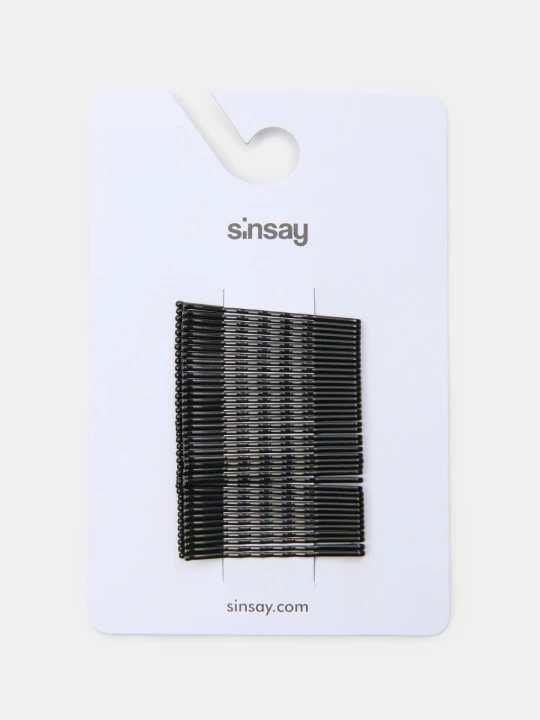 Zdjęcie produktu Sinsay - Wsuwki do włosów 40 pack - czarny