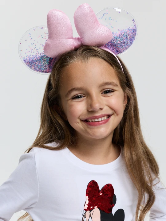 Zdjęcie produktu Sinsay - Zestaw: gumki do włosów i opaska z kokardą Minnie Mouse - wielobarwny
