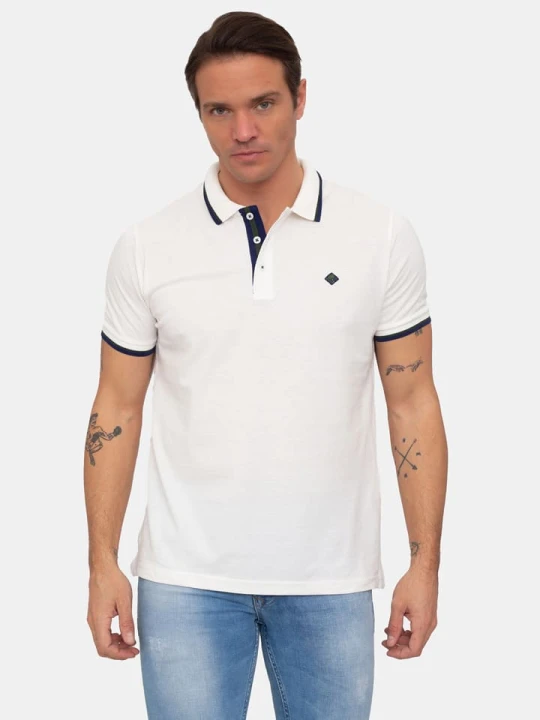 Zdjęcie produktu SIR RAYMOND TAILOR Koszulka polo "Amsterdam" w kolorze białym rozmiar: XL