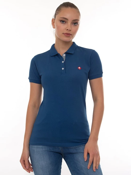 Zdjęcie produktu SIR RAYMOND TAILOR Koszulka polo "Angie" w kolorze granatowym rozmiar: XL