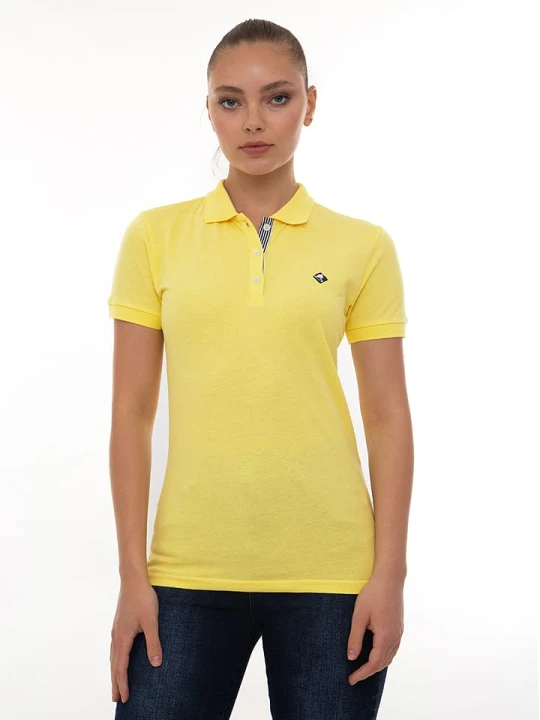 Zdjęcie produktu SIR RAYMOND TAILOR Koszulka polo "Angie" w kolorze żółtym rozmiar: XXL