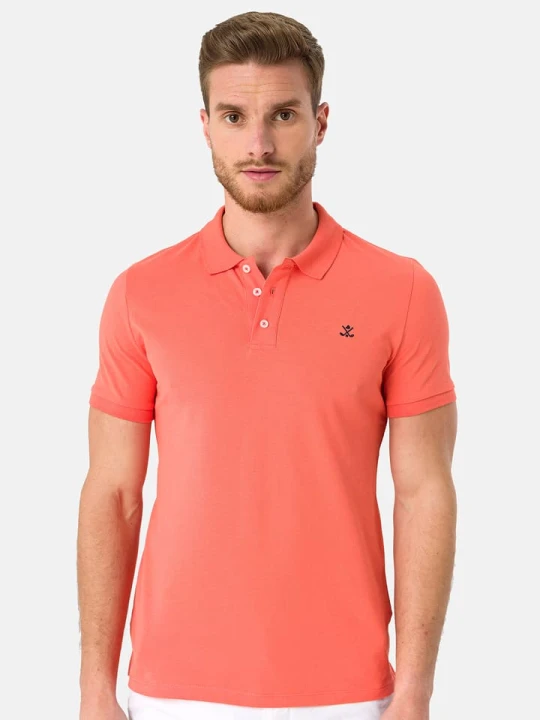 Zdjęcie produktu SIR RAYMOND TAILOR Koszulka polo w kolorze pomarańczowym rozmiar: XL