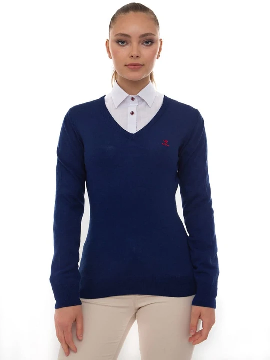 Zdjęcie produktu SIR RAYMOND TAILOR Sweter "Verty" w kolorze granatowym rozmiar: XL
