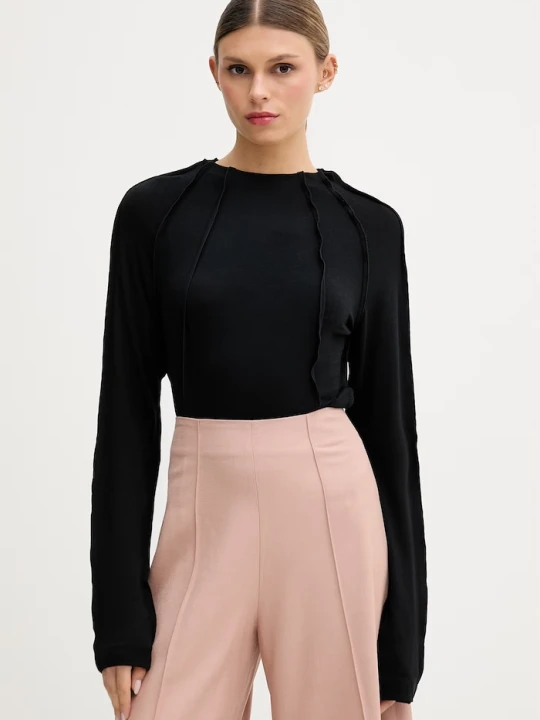 Zdjęcie produktu Sisley longsleeve damski czarny