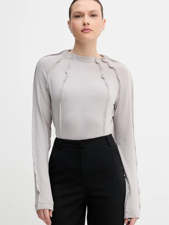 Zdjęcie produktu Sisley longsleeve damski szary