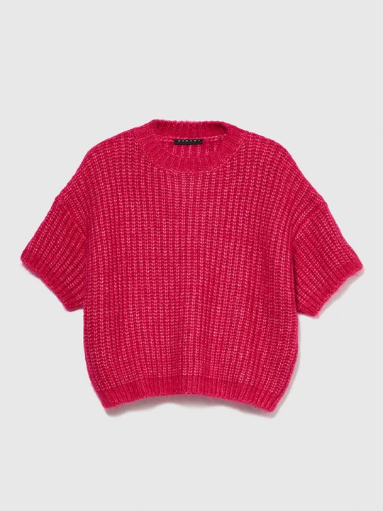 Zdjęcie produktu Sisley Sweter w kolorze różowym rozmiar: 122
