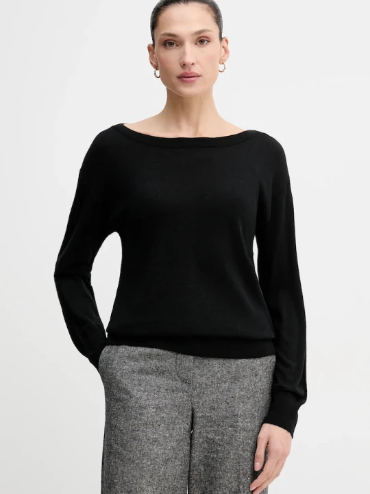 Zdjęcie produktu Sisley sweter wełniany czarny