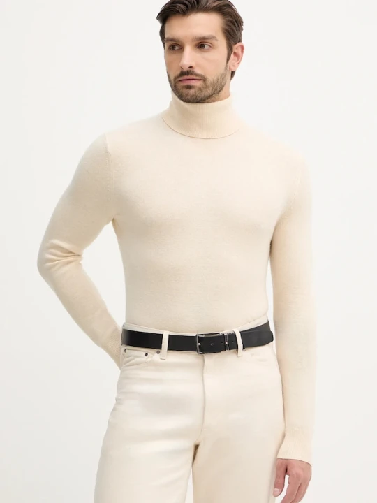Zdjęcie produktu Sisley sweter z domieszką wełny beżowy