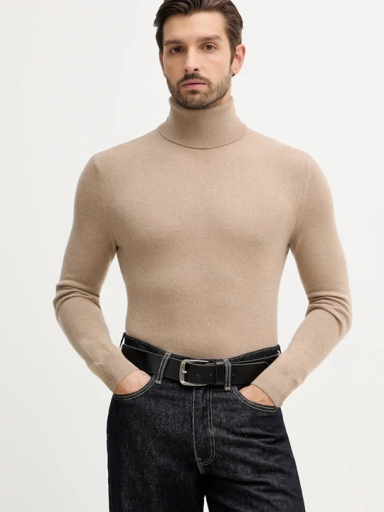 Zdjęcie produktu Sisley sweter z domieszką wełny beżowy