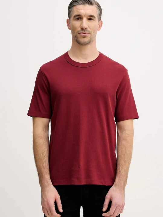 Zdjęcie produktu Sisley t-shirt bawełniany bordowy