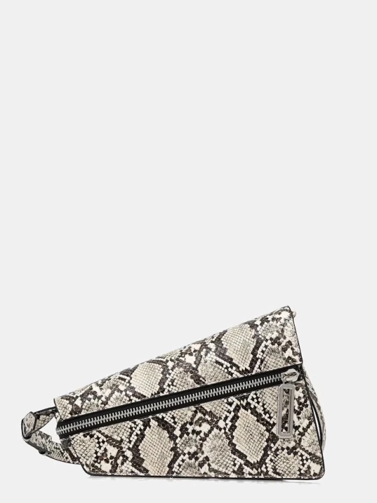 Zdjęcie produktu Sisley torebka crossbody damska z imitacji skóry beżowy