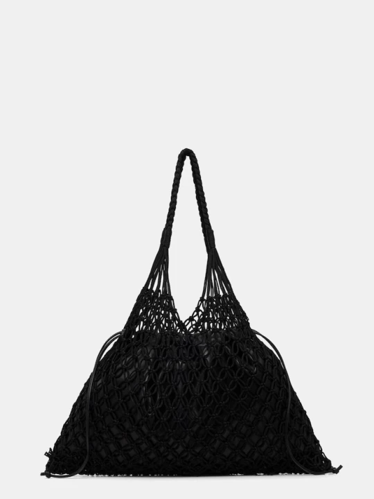 Zdjęcie produktu Sisley torebka shopper damska z imitacji skóry czarny