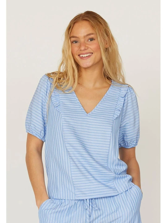 Zdjęcie produktu SisterS point Bluzka w kolorze błękitnym rozmiar: XL