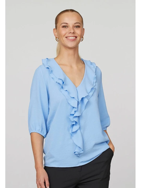 Zdjęcie produktu SisterS point Bluzka w kolorze błękitnym rozmiar: M
