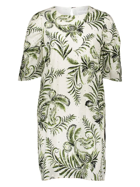 Zdjęcie produktu SisterS point Sukienka w kolorze kremowo-zielonym rozmiar: XS