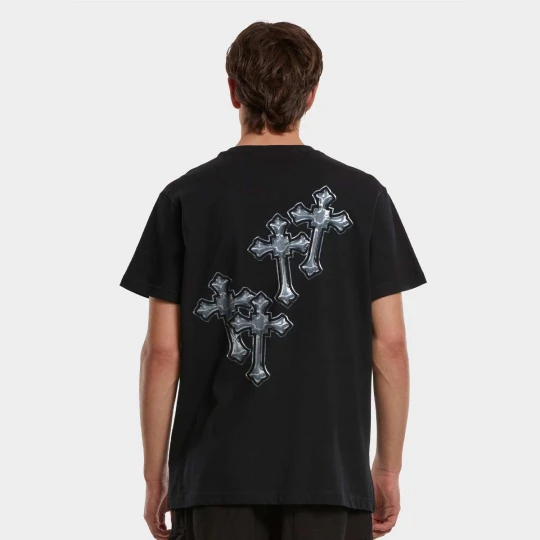 Zdjęcie produktu Six Crosses Tee black Mister Tee