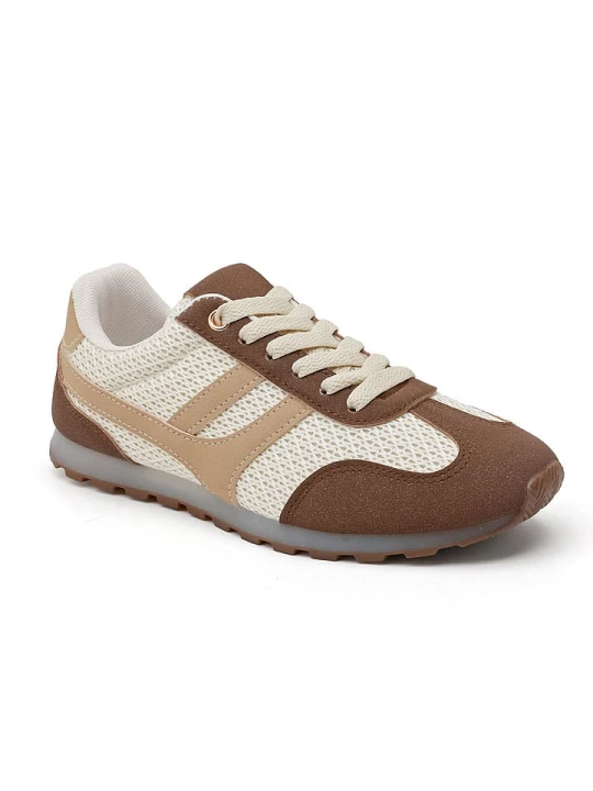 Zdjęcie produktu Sixth Sens Sneakersy w kolorze beżowo-brązowo-kremowym rozmiar: 38
