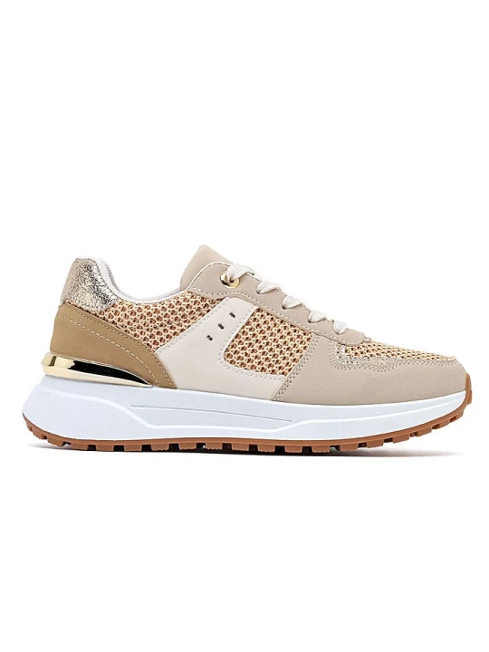 Zdjęcie produktu Sixth Sens Sneakersy w kolorze kremowo-złoto-beżowym rozmiar: 39