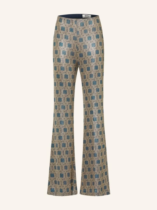 Zdjęcie produktu Siyu Spodnie Bootcut Z Dżerseju blau beżowy