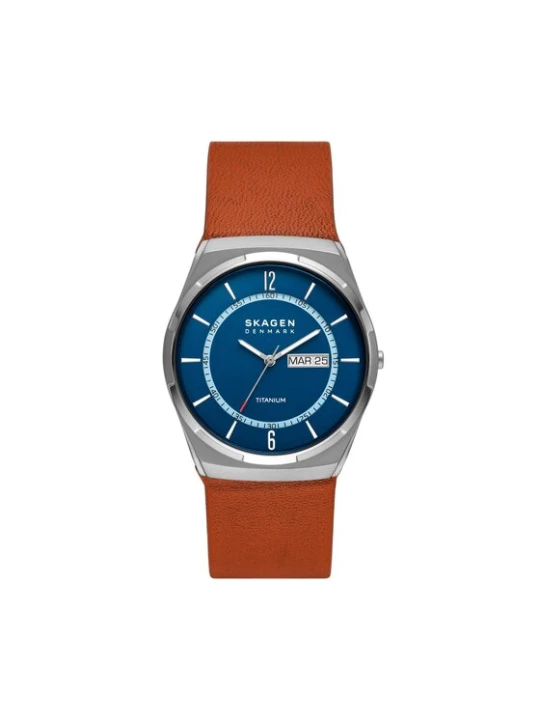 Zdjęcie produktu Skagen Zegarek Melbye Titanium SKW6906 Brązowy