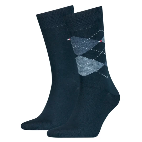 Zdjęcie produktu Skarpetki 2 pary Men Sock 2P Dark Navy 100001495 322 039 (TH302-c) Tommy Hilfiger
