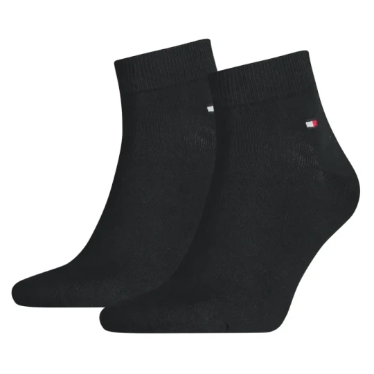 Zdjęcie produktu Skarpetki 2 pary TH Men Quarter 2P Dark Navy 342025001 322 (TH1391-e) Tommy Hilfiger