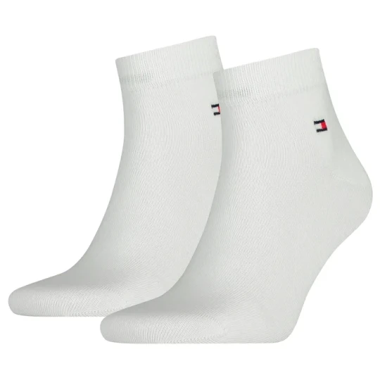 Zdjęcie produktu Skarpetki 2 pary TH Men Quarter 2P White 342025001 300 047 (TH1391-a) Tommy Hilfiger