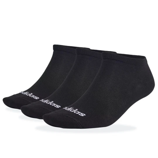 Zdjęcie produktu Skarpetki adidas Sportswear Thin Linear Low-Cut 3-Pairs IC1299 - czarne