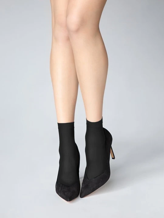 Zdjęcie produktu Skarpetki damskie Micro Socks czarne 40 Den Marilyn