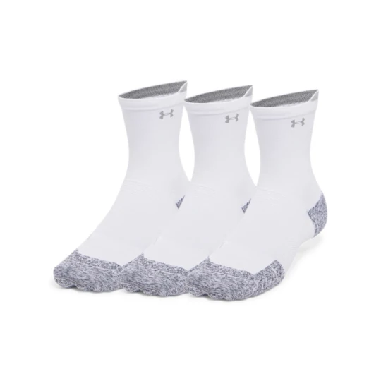 Zdjęcie produktu Skarpetki do biegania uniseks (3-pack) Under Armour UA AD Run Cushion 3pk Crew - białe