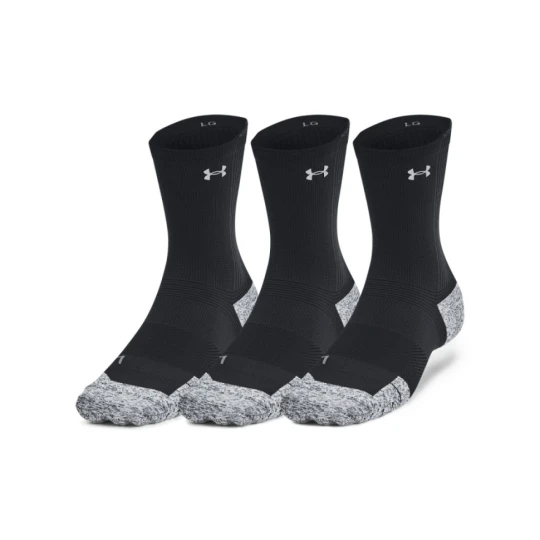 Zdjęcie produktu Skarpetki do biegania uniseks (3-pack) Under Armour UA AD Run Cushion 3pk Crew - czarne