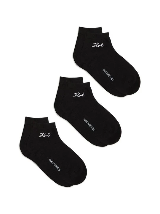 Zdjęcie produktu Skarpetki do sneakersów KARL LAGERFELD czarny