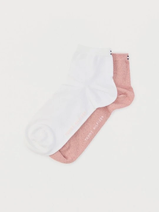 Zdjęcie produktu Skarpetki do sneakersów Tommy Hilfiger jasnoróżowy