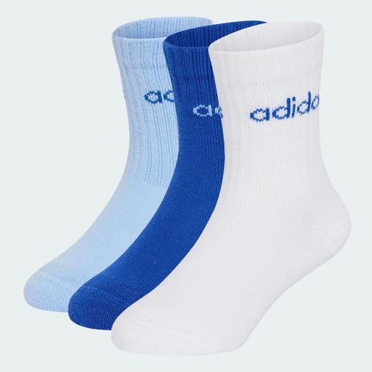 Zdjęcie produktu SKARPETKI DZIECIĘCE LINEAR CREW 3 PARY W OPAKOWANIU Adidas biały